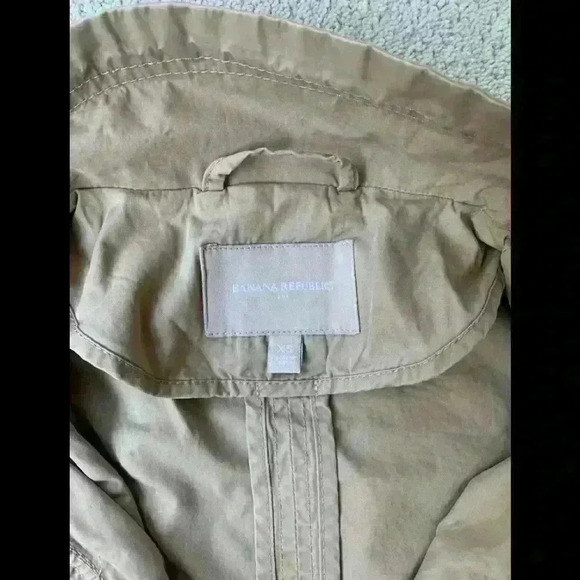 Banana Republic Tan Military style utility jacket - Picture 5 of 5